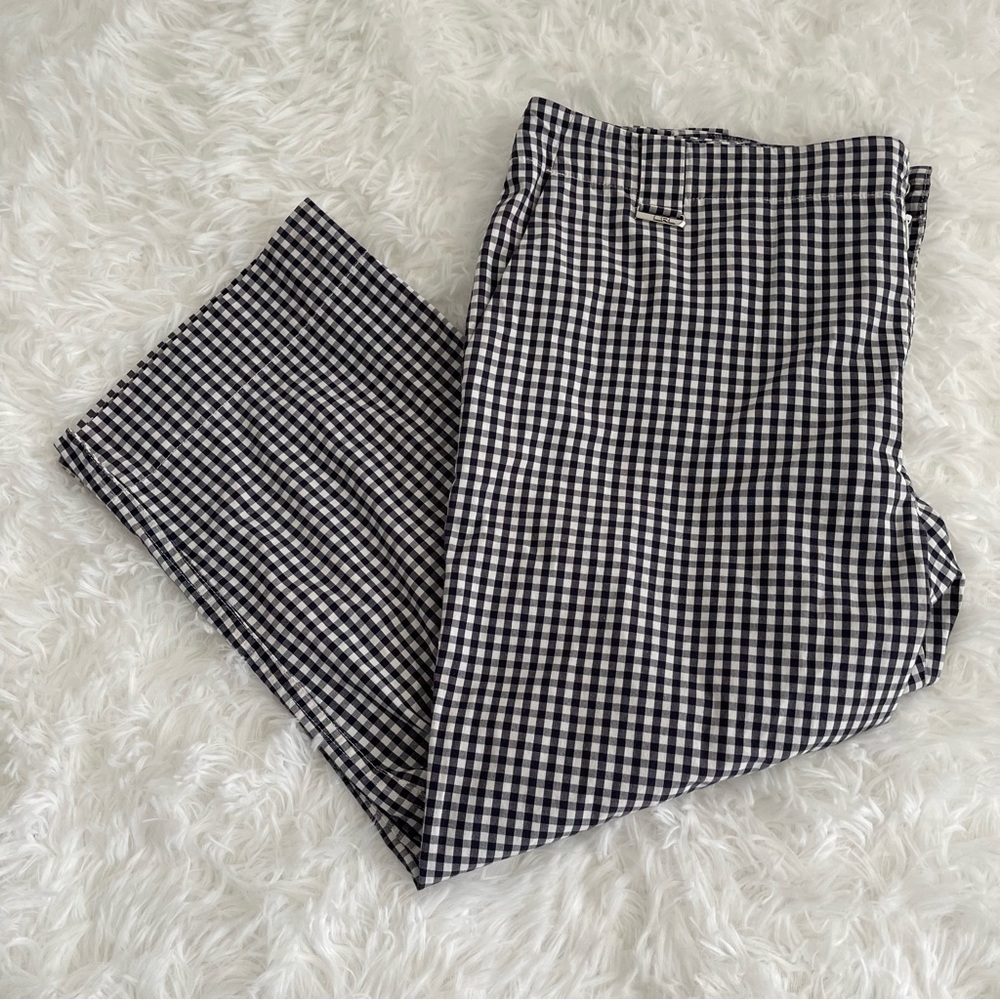 Lauren Active Ralph Lauren cropped pants Women’s Size 12 Dark Navy and White